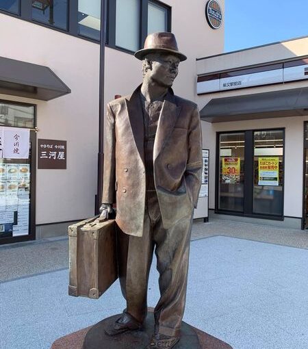 Dans le quartier de Tora San, à Shibamata.