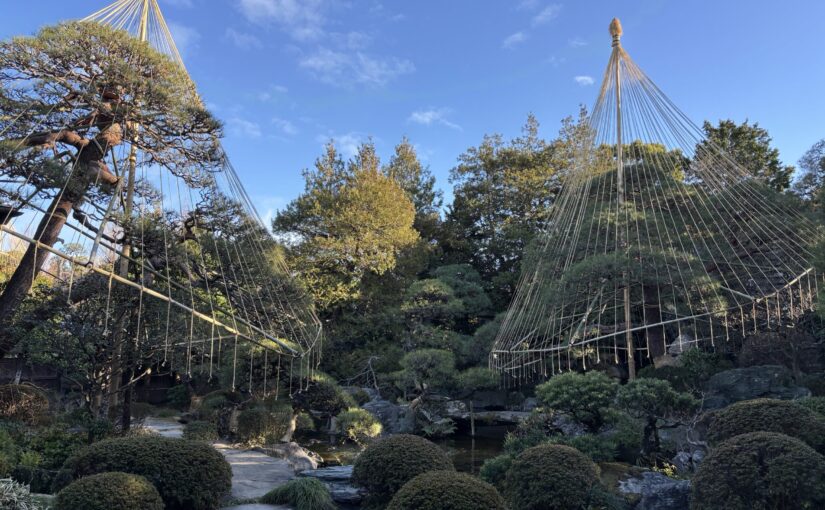 Le jardin de la résidence Yamamoto